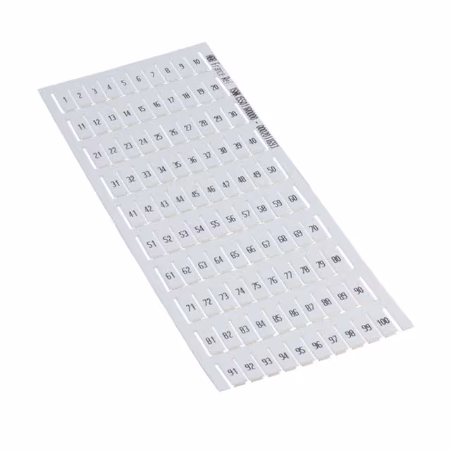 1SNK155011R0000 TE Connectivity ENTRELEC  Strisce di marcatura per morsettiere